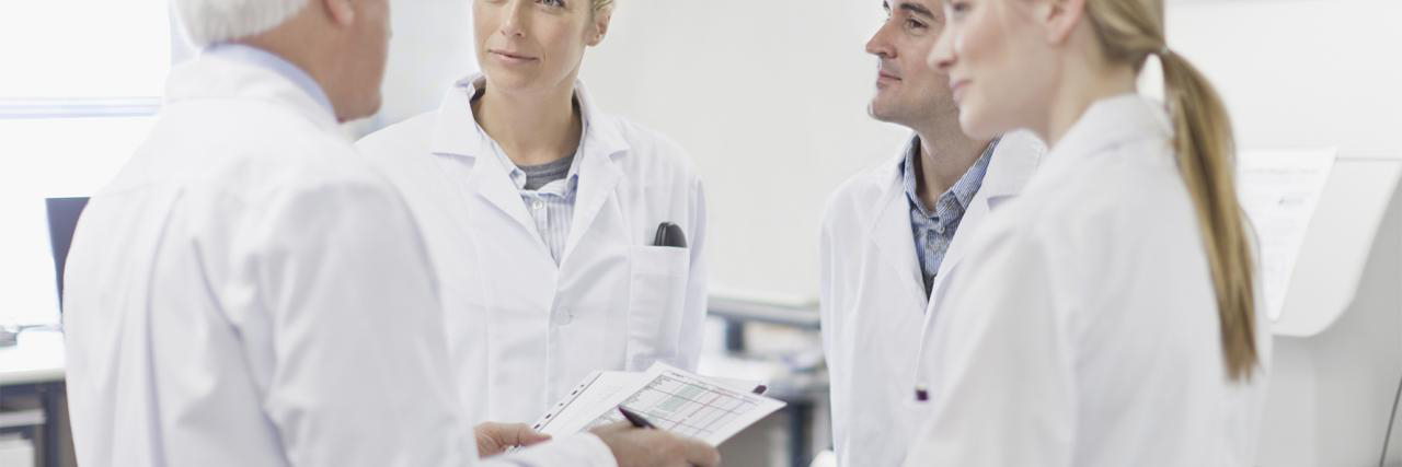Ärzteteam im Gespräch